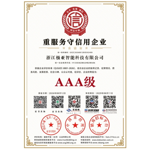 重服務守信用企業